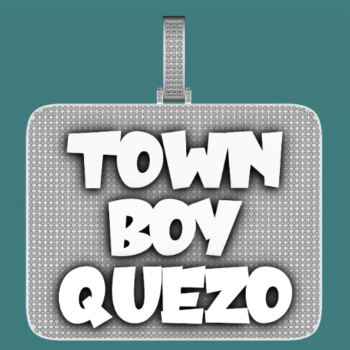 CUSTOM LETTER NECKLACE 3D BIG SQUARE