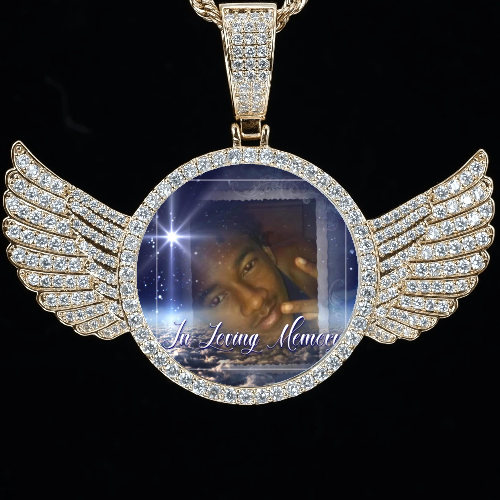 CUSTOM PICTURE PENDANT STYLE-4