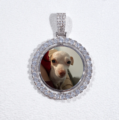 3D Spinning 2-Faced Custom Picture Pendant