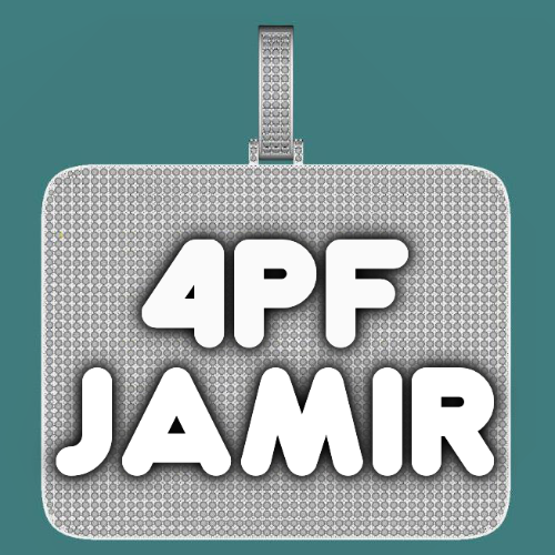 CUSTOM LETTER NECKLACE 3D BIG SQUARE