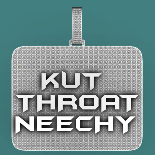 CUSTOM LETTER NECKLACE 3D BIG SQUARE