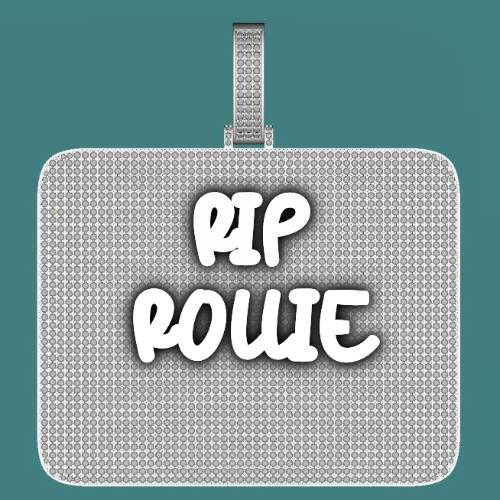 CUSTOM LETTER NECKLACE 3D BIG SQUARE