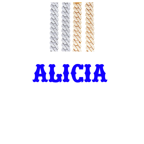 Custom Letters Freibeuter Font Necklace