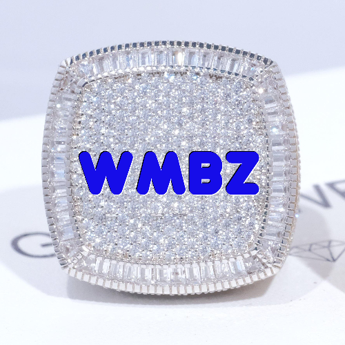 CUSTOM LETTER 3D ICED RING