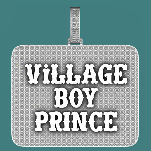 CUSTOM LETTER NECKLACE 3D BIG SQUARE