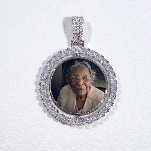 3D Spinning 2-Faced Custom Picture Pendant