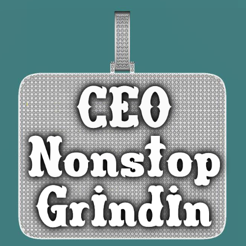 CUSTOM LETTER NECKLACE 3D BIG SQUARE