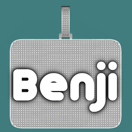 CUSTOM LETTER NECKLACE 3D BIG SQUARE