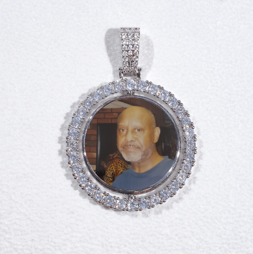 3D Spinning 2-Faced Custom Picture Pendant