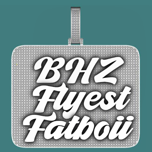CUSTOM LETTER NECKLACE 3D BIG SQUARE
