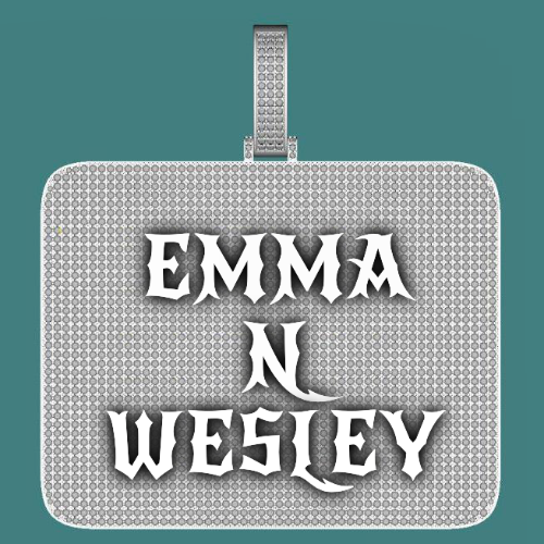 CUSTOM LETTER NECKLACE 3D BIG SQUARE