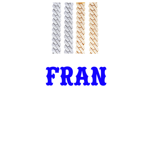 Custom Letters Freibeuter Font Necklace