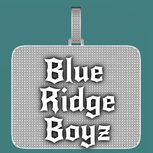 CUSTOM LETTER NECKLACE 3D BIG SQUARE