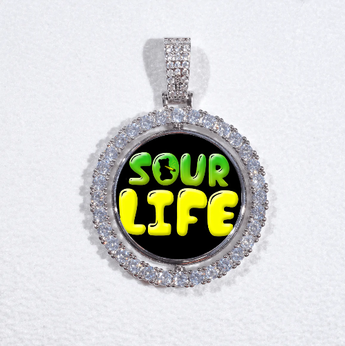 3D Spinning 2-Faced Custom Picture Pendant