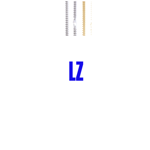 Custom Letters Baguette Two Layer Necklace