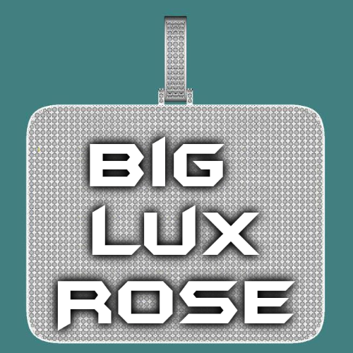 CUSTOM LETTER NECKLACE 3D BIG SQUARE