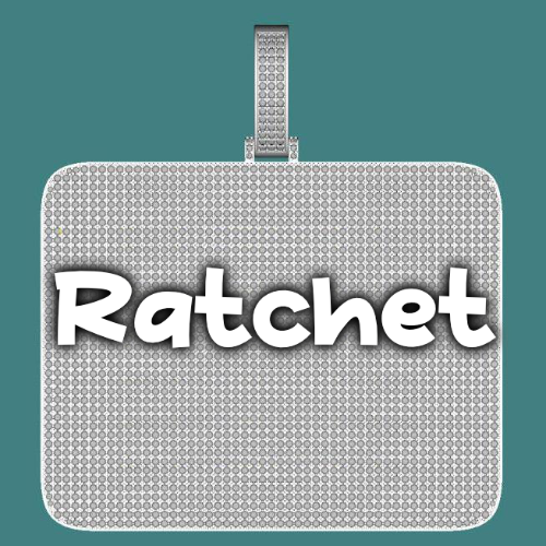 CUSTOM LETTER NECKLACE 3D BIG SQUARE