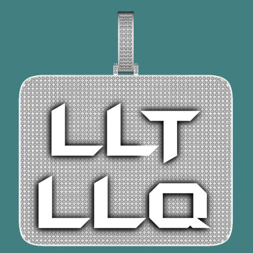 CUSTOM LETTER NECKLACE 3D BIG SQUARE