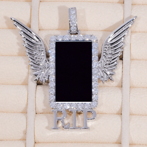 RIP WING 3D CUSTOM PICTURE PENDANT