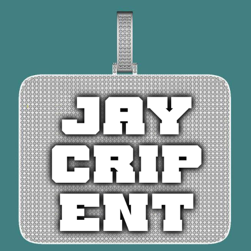 CUSTOM LETTER NECKLACE 3D BIG SQUARE