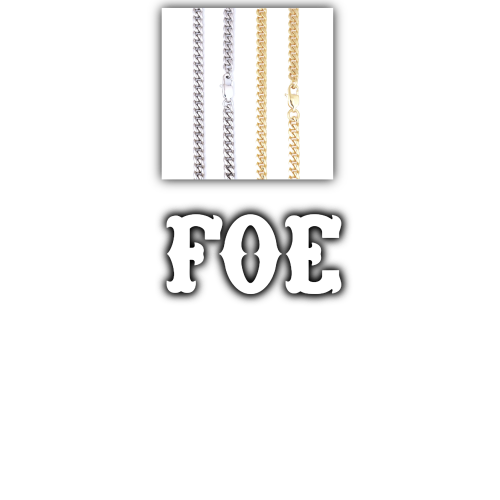Custom Letters Freibeuter Font Necklace