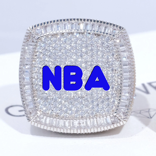 CUSTOM LETTER 3D ICED RING