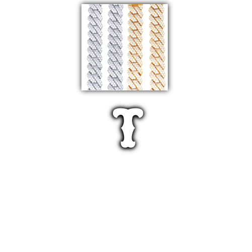 Custom Letters Freibeuter Font Necklace