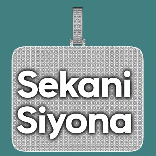 CUSTOM LETTER NECKLACE 3D BIG SQUARE