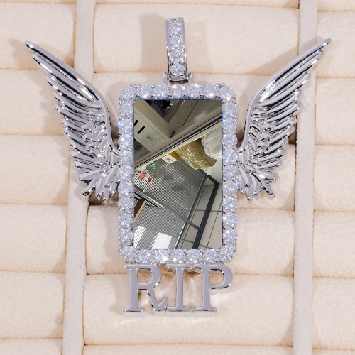 RIP WING 3D CUSTOM PICTURE PENDANT