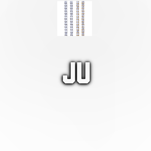 Custom Letters Baguette Two Layer Necklace