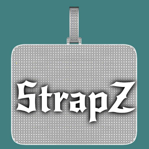 CUSTOM LETTER NECKLACE 3D BIG SQUARE