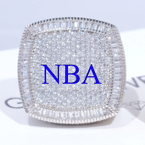 CUSTOM LETTER 3D ICED RING