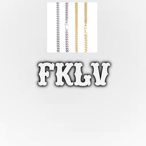 Custom Letters Freibeuter Font Necklace