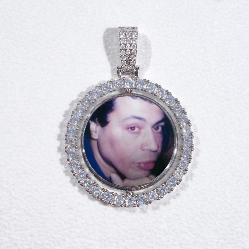 3D Spinning 2-Faced Custom Picture Pendant
