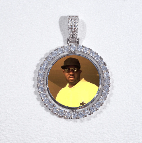 3D Spinning 2-Faced Custom Picture Pendant