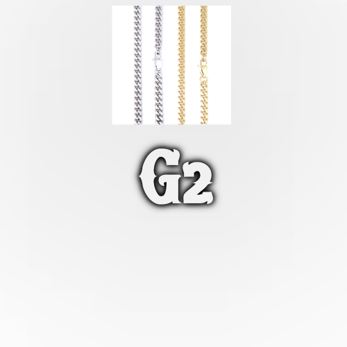 Custom Letters Freibeuter Font Necklace