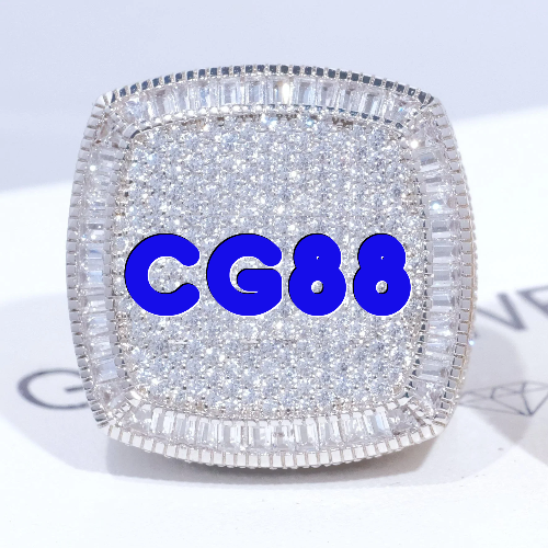 CUSTOM LETTER 3D ICED RING