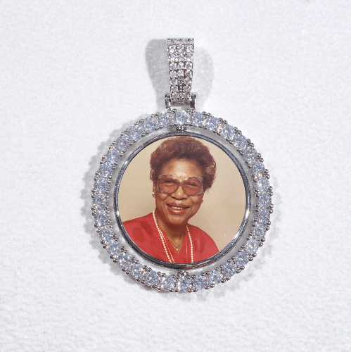 3D Spinning 2-Faced Custom Picture Pendant