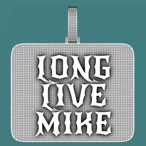 CUSTOM LETTER NECKLACE 3D BIG SQUARE