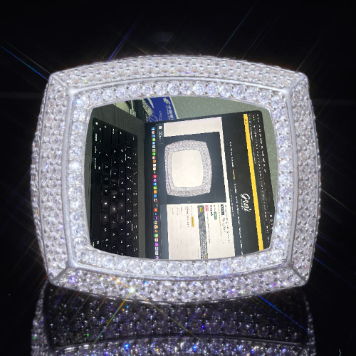 3D CUSTOM PICTURE ICED RING