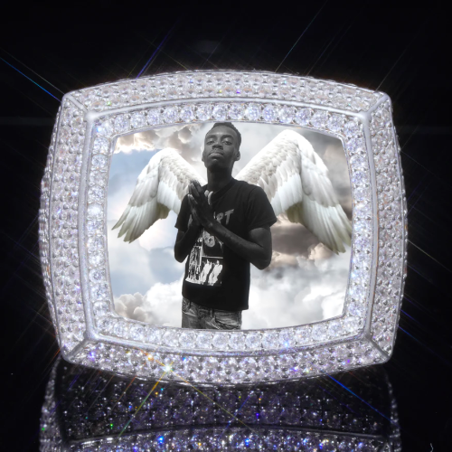 3D CUSTOM PICTURE ICED RING
