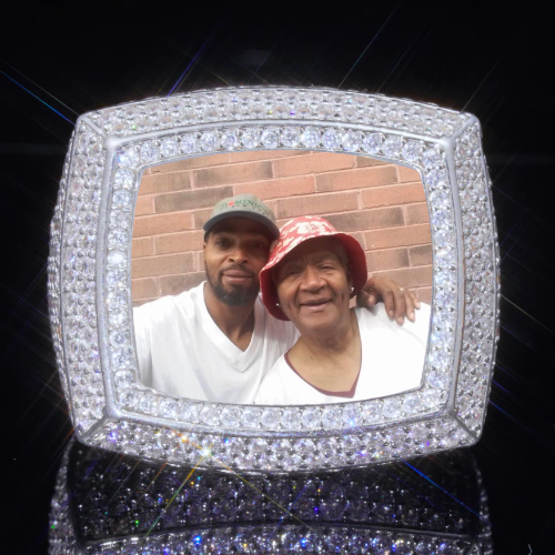 3D CUSTOM PICTURE ICED RING