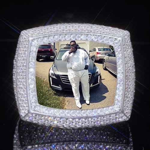 3D CUSTOM PICTURE ICED RING
