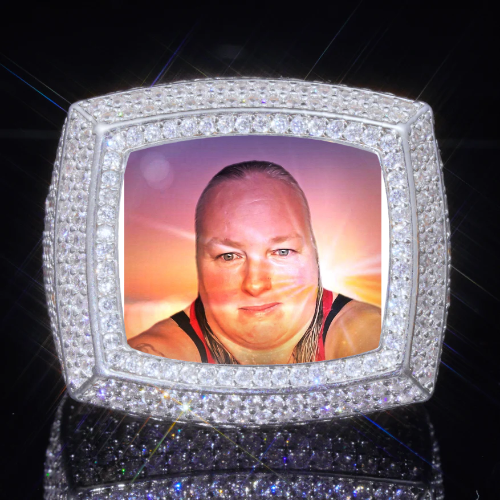 3D CUSTOM PICTURE ICED RING