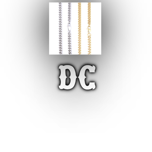Custom Letters Freibeuter Font Necklace