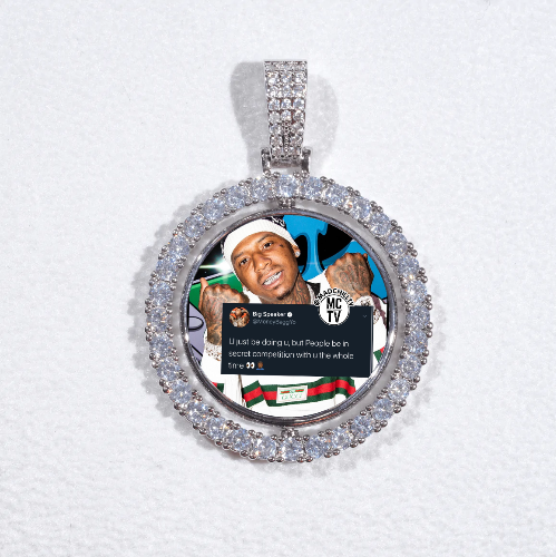 3D Spinning 2-Faced Custom Picture Pendant