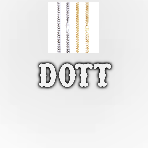 Custom Letters Freibeuter Font Necklace