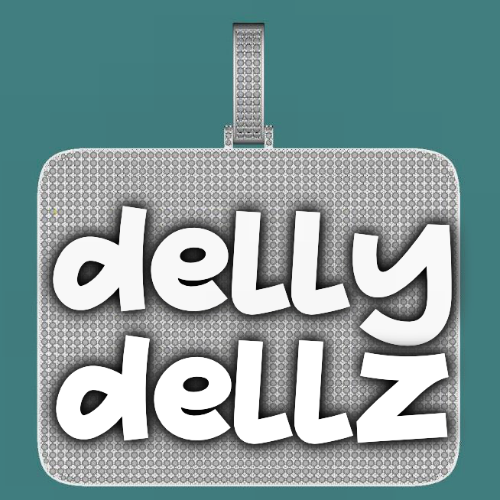 CUSTOM LETTER NECKLACE 3D BIG SQUARE