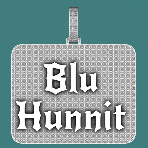 CUSTOM LETTER NECKLACE 3D BIG SQUARE
