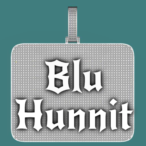 CUSTOM LETTER NECKLACE 3D BIG SQUARE